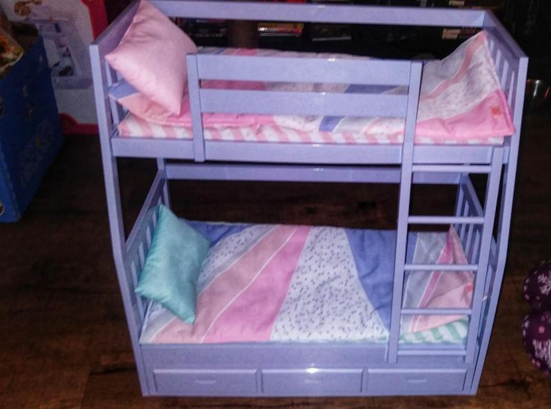 our generation dolls dream bunk bed set