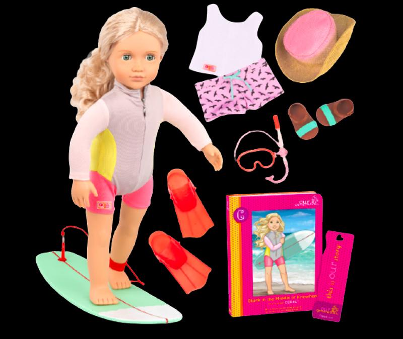 Our generation store doll coral