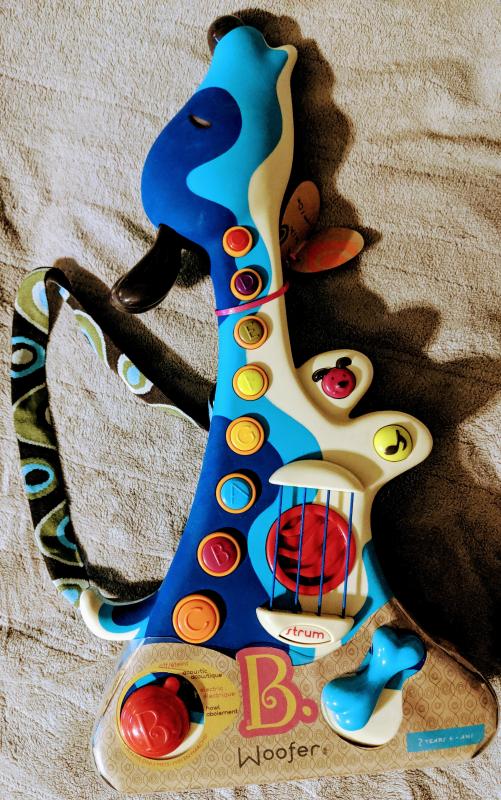 Dog deals guitar toy