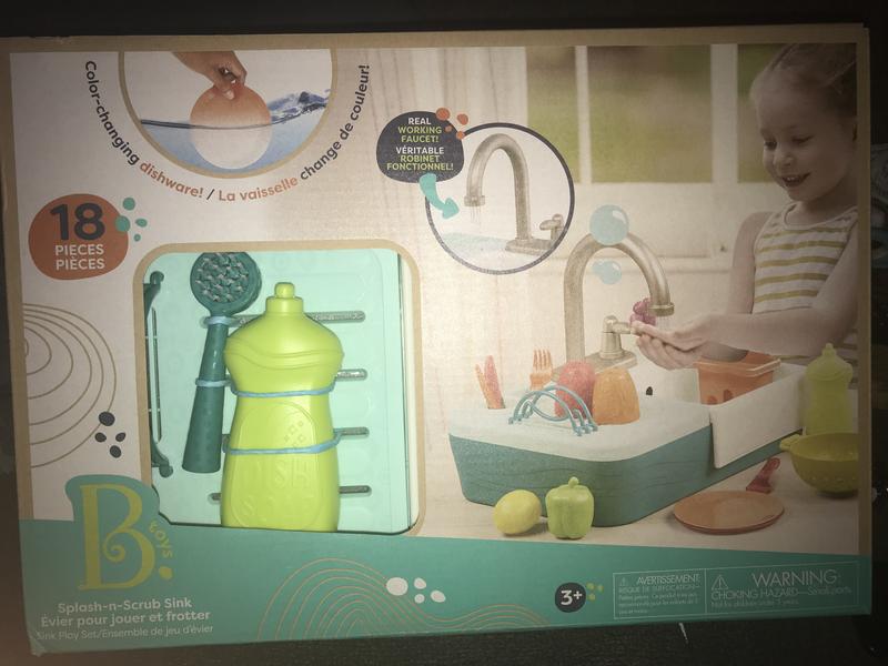 Splash-n-Scrub Sink, Sink Play Set