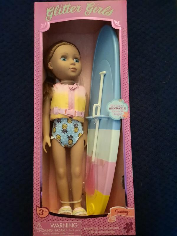 Glitter Girls TAMMY 14 Doll & Paddle Board New