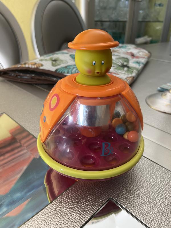 Poppitoppy | Ladybug Ball Popping Toy | B. toys