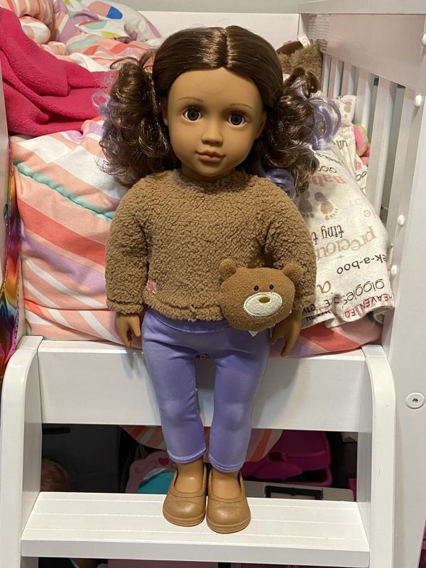 Our Generation Mylena 18 Fashion Doll & Plush Bear