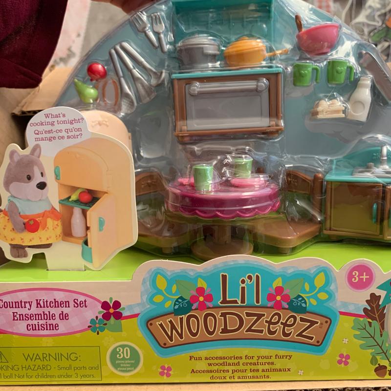 Country Kitchen Set, Toy Furniture Set