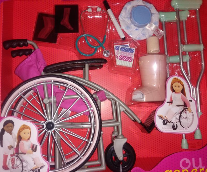 Our generation shop doll wheelchair