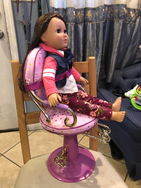 my life doll salon chair