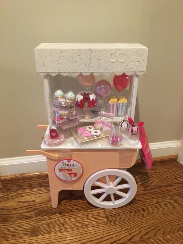 Oh So Sweet | 18-inch Doll Dessert Cart | Our Generation