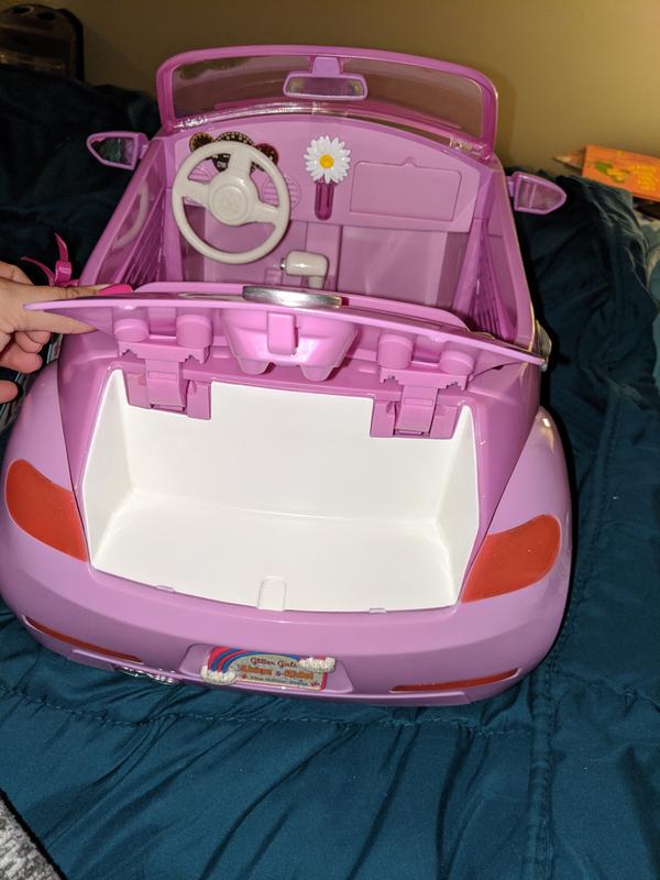 Barbie car with store trunk