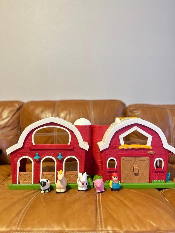 Battat big best sale red barn playset