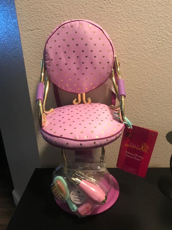 Our generation sitting store pretty salon chair