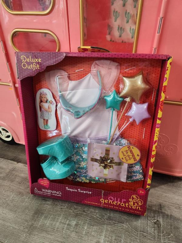 Sequin Surprise 46cm Doll Clothes Our Generation – Our