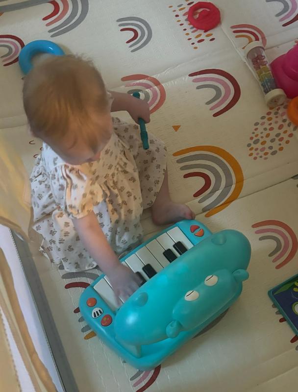 Hippo Pop | Toy Keyboard for Kids | B. toys