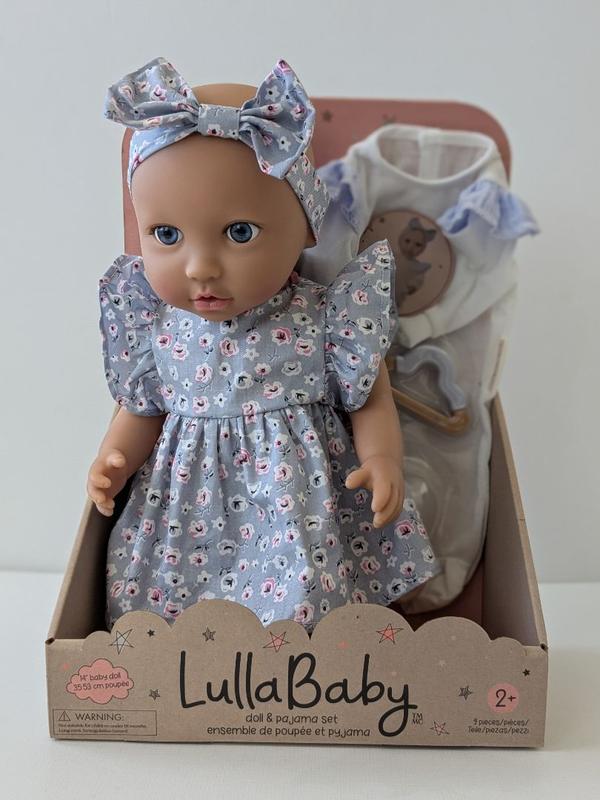 Baby Doll - Blue Dress & Pajama Set | lullababydolls.com