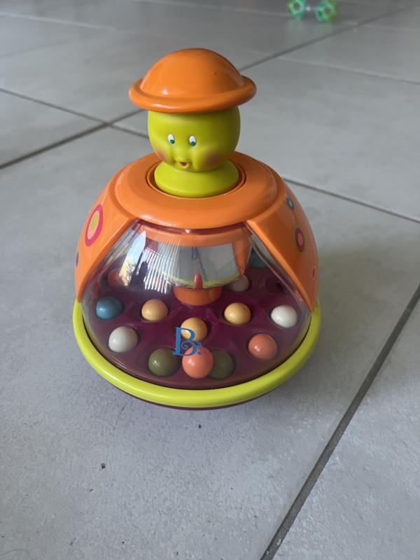 Poppitoppy | Ladybug Ball Popping Toy | B. toys