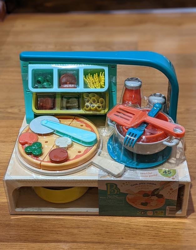 Little Chef Pizza Party Sensory PlayDough Kit! – Learn Through