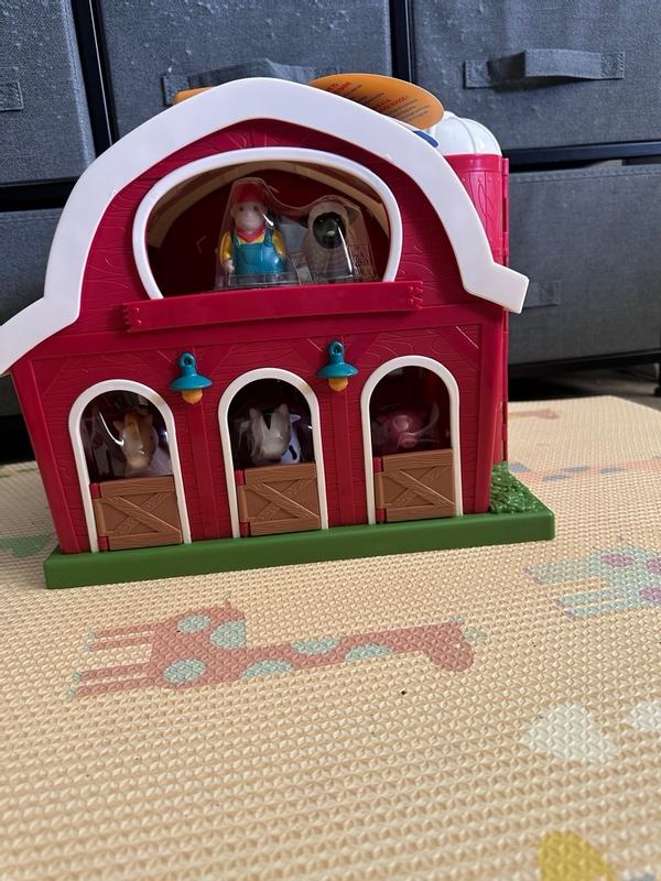 Big Red Barn Farm Animal Set for Toddlers Battat