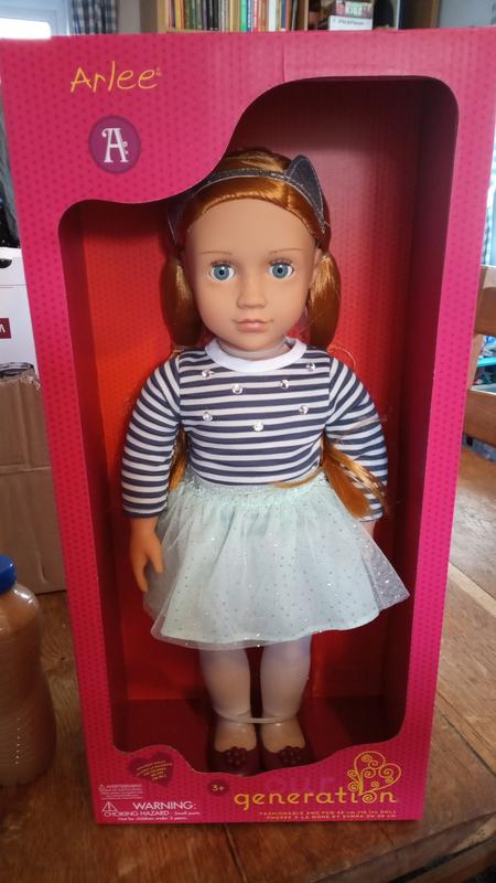 Arlee Doll, 18-inch Doll Red Hair Blue Eyes