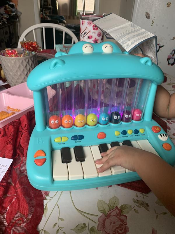 Hippo Pop | Toy Keyboard for Kids | B. toys