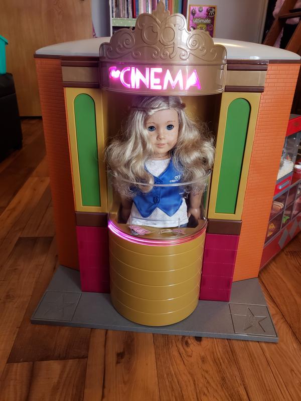 Our Generation Movie Theater Playset with Electronics for 18 Dolls - OG  Cinema