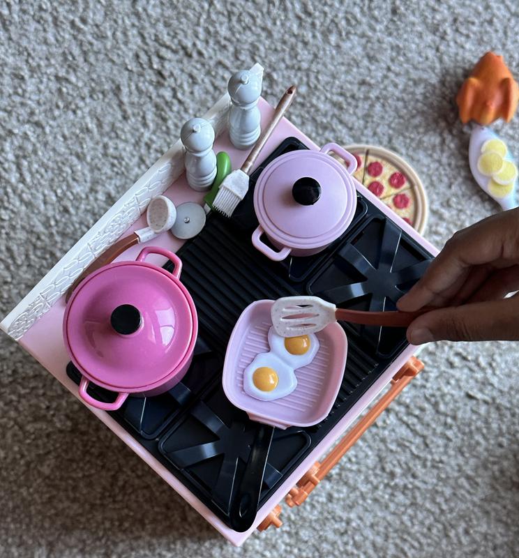 Make & Bake Stove | 46cm Doll Kitchen Oven | Our Generation