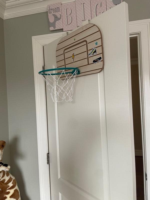 Aro De Baloncesto Para Puerta Con Diseño De Gato Y Perro – Instalación Sin Taladros, Incluye Balones Suaves Y Bomba, Ideal Para Niños De 3 A 5 Años