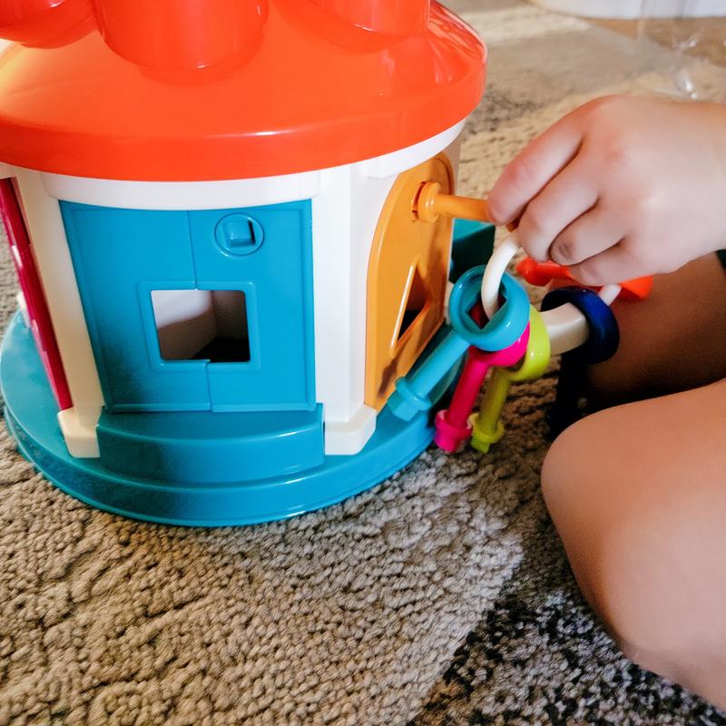 Shape sorter with best sale keys