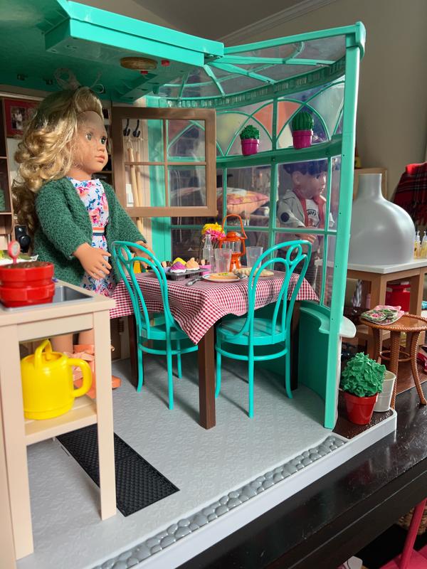 Our Generation Room to Grow Greenhouse Accessory Set for 18 Dolls