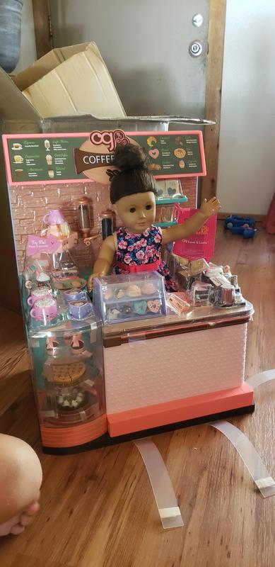 Our Generation Brewed for You Coffee Maker Accessory Set for 18 Dolls
