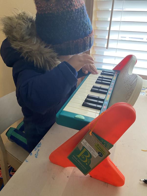 *VIDEO* B. Toys Wooden Toy Piano - Mini Maestro- Piano only; No Music;  WORKS!