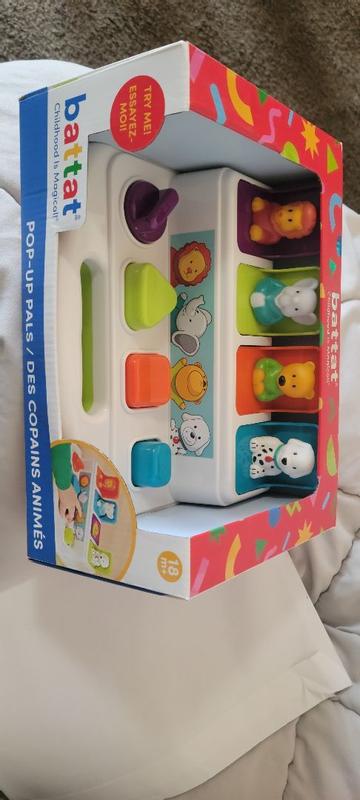 Pop Up Pals Pop Up Animal Toy for Babies Toddlers Battat