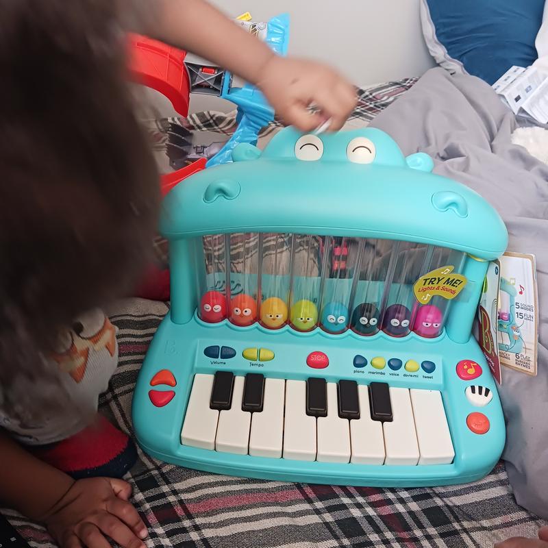 Hippo Pop | Toy Keyboard for Kids | B. toys