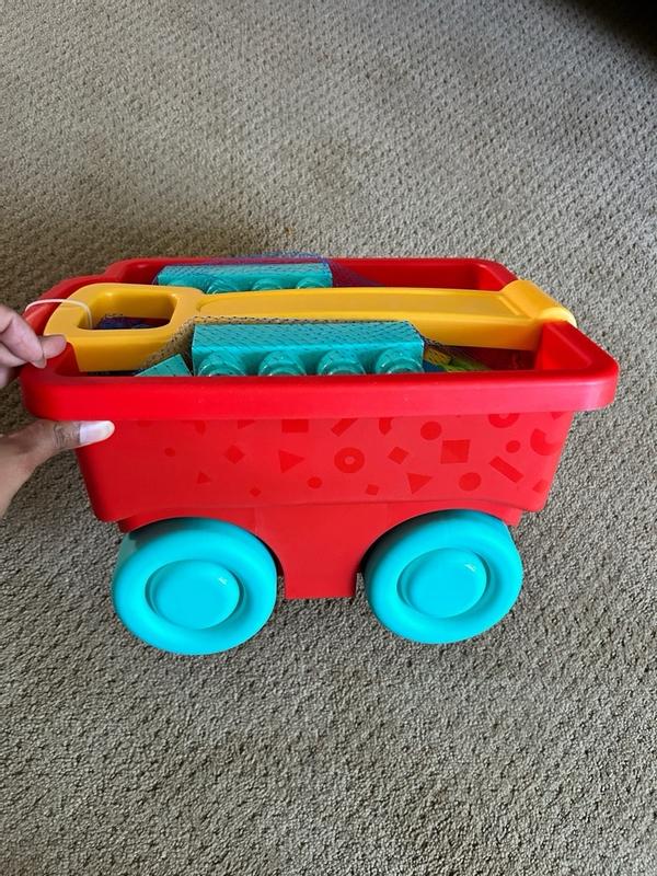 Battat Large Building Blocks - 80 Colorful Pieces, 12+ Months