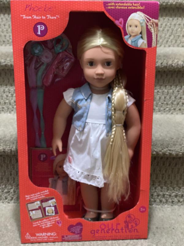 Phoebe, 18-inch Hairplay Doll