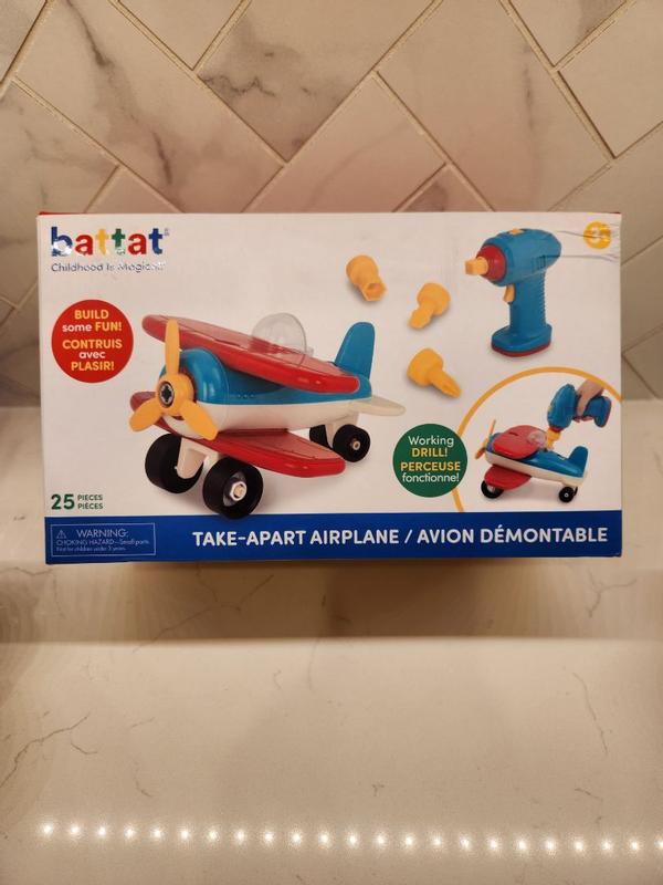Take apart airplane toy clearance