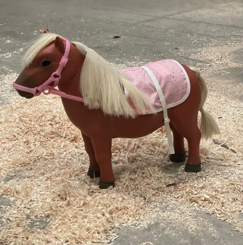 American sales girl pony