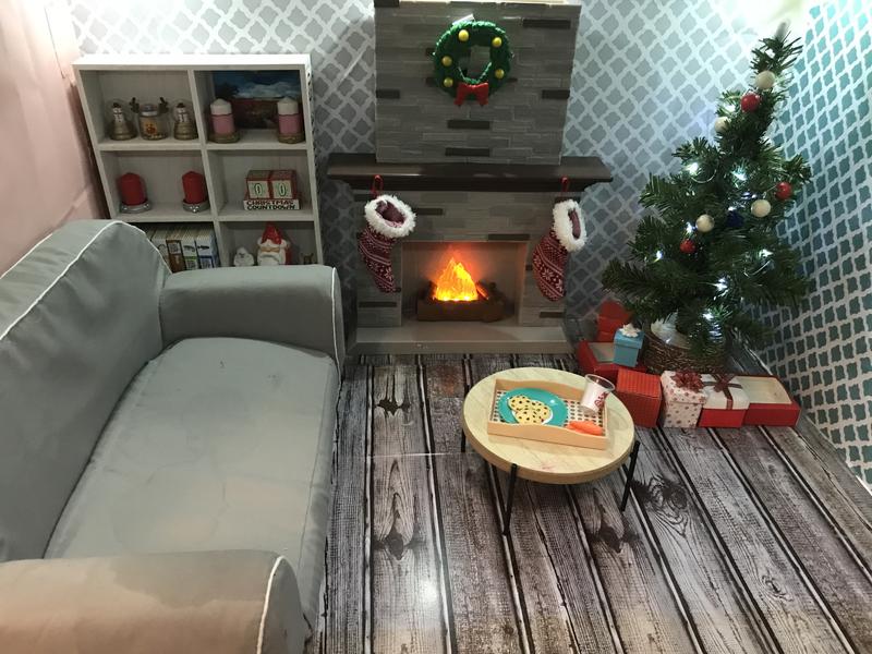 Our generation store christmas fireplace