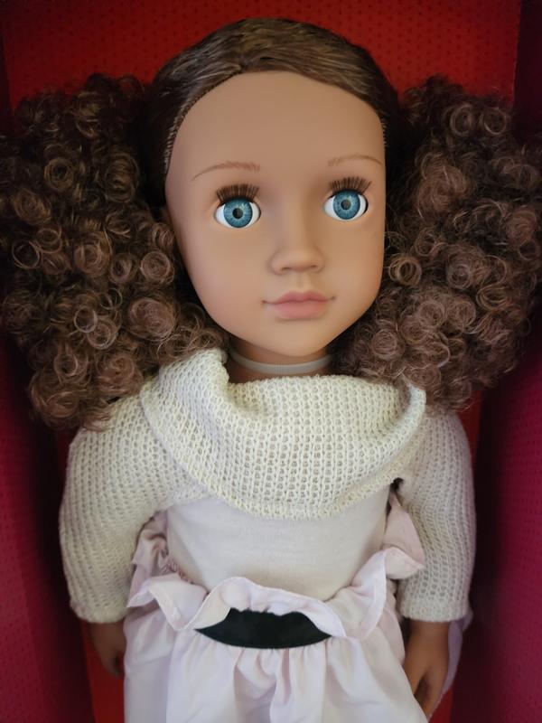 Kaylee, 18-inch Doll with Curly Hair