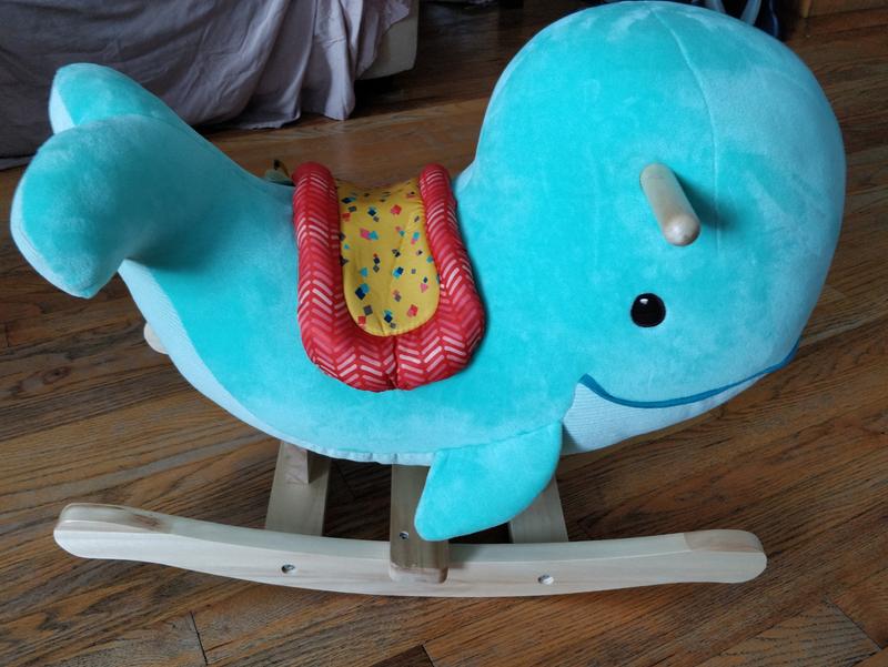 Whale rocking online chair