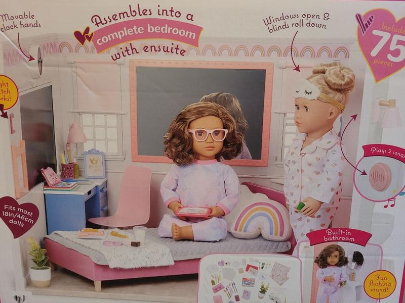Dream Bunks, Our Generation, Ensemble d'accessoires et de lit superposé  pour poupées de 18 po - Notre exclusivité