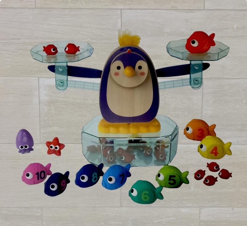 Penguin math balance