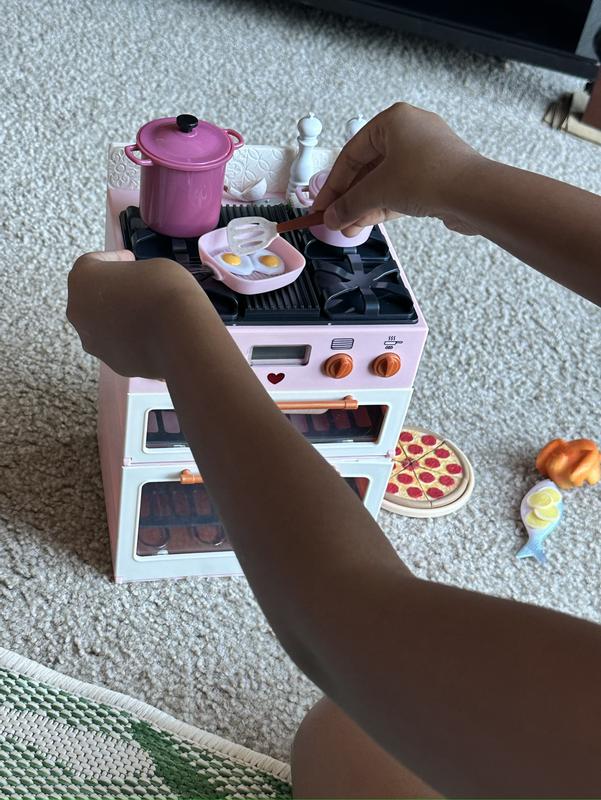 Make & Bake Stove | 46cm Doll Kitchen Oven | Our Generation
