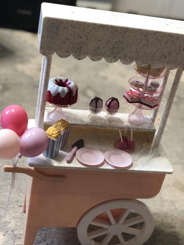 Oh So Sweet | 18-inch Doll Dessert Cart | Our Generation