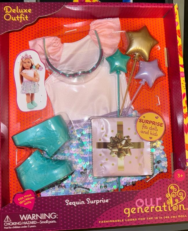 Sequin Surprise | 18-inch Doll Clothes | Our Generation