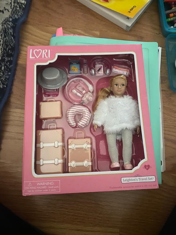 Leighton's Travel Set, 6-inch Doll & Accessories