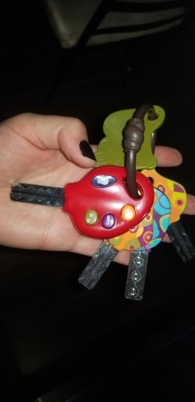 LucKeys - Red, Toy Car Keys with Lights & Sounds