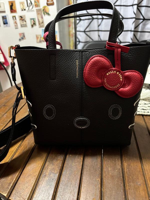 MAISON de SABRÉ Hello Kitty Leather Soft Tote | Bloomingdale's