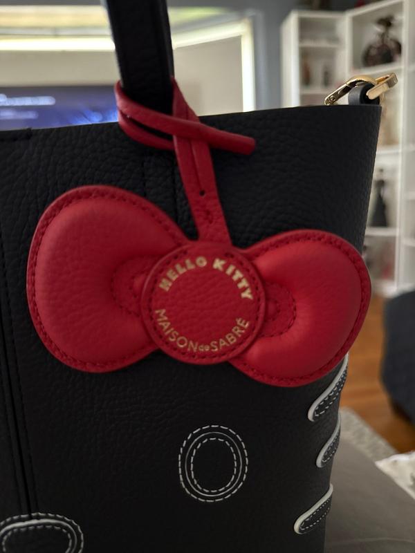 MAISON de SABRÉ Hello Kitty Leather Soft Tote | Bloomingdale's