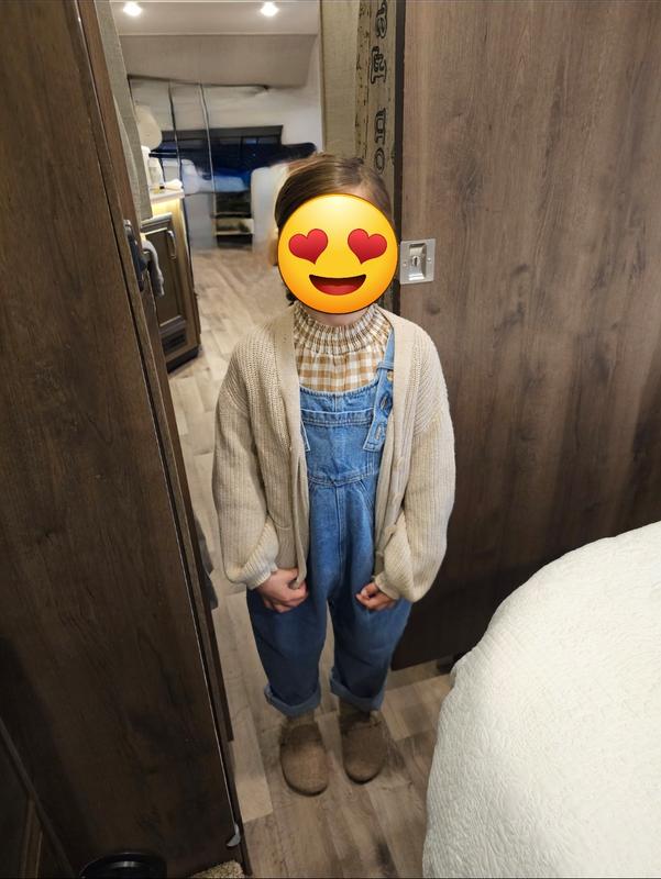 The Oversized Denim Dungaree, Light Denim - The Simple Folk The Oversized Denim Dungaree, Light Denim - The Simple Folk