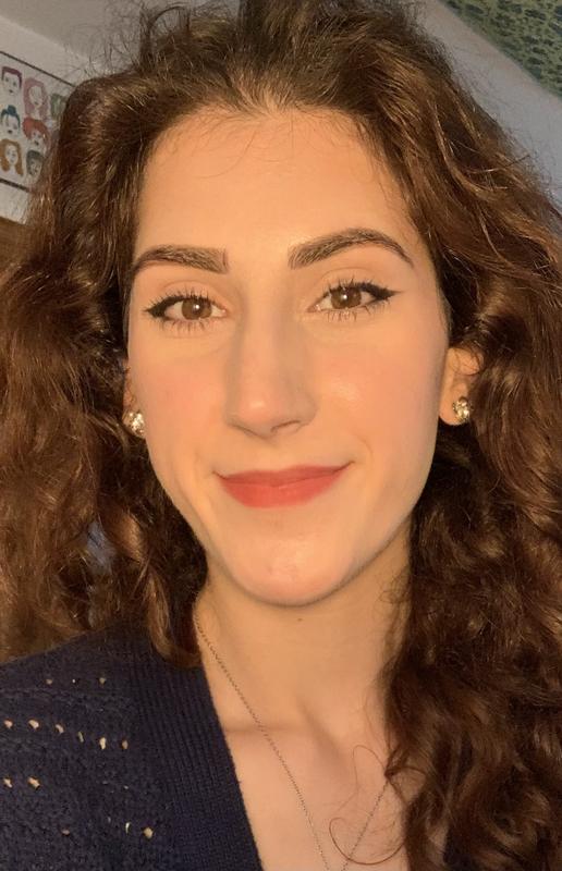 Timeless burgundy (worn as a faint blotted lipstick and blush)