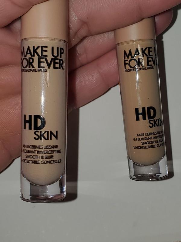 Make Up for Ever HD Skin Smooth & Blur Undetectable Under 1.4(Y) Beige Eye Concealer | Sephora